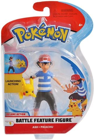 Figurine - Pokemon - Two Pack Sacha Et Pikachu